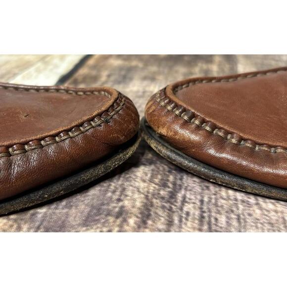 Bruno Magli Loafers Mens Shoes Size 7 Made in Italy Leather - Picture 10 of 15